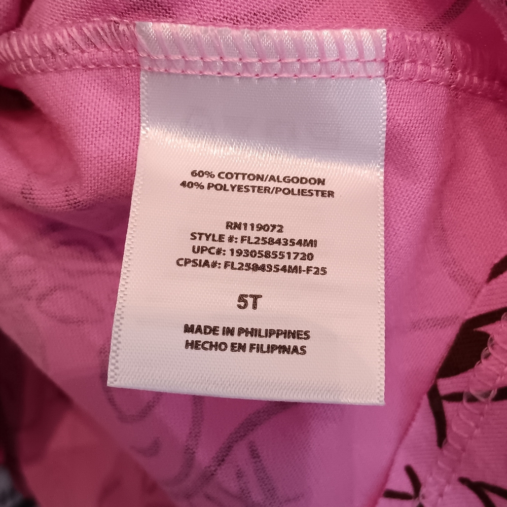 NWT Pink Disney Minnie Mouse Dress Girls Size: 5t - Picture 7 of 7